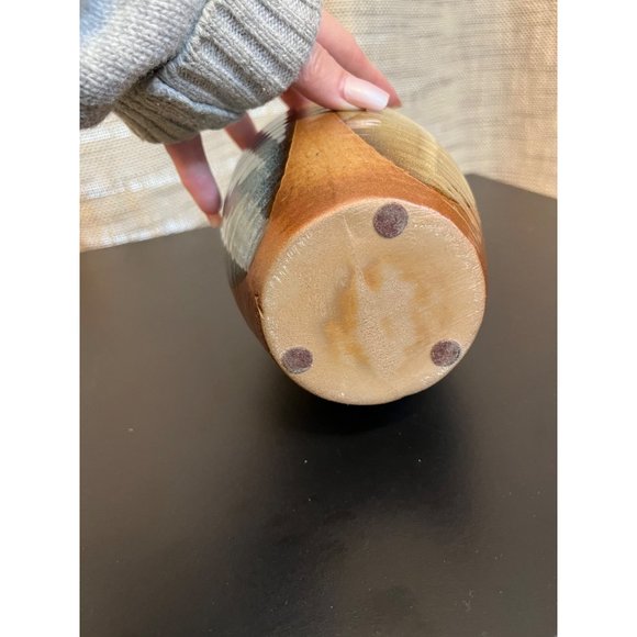 Vintage Tall Pottery Craft Vase Circa 1970's - Picture 5 of 7